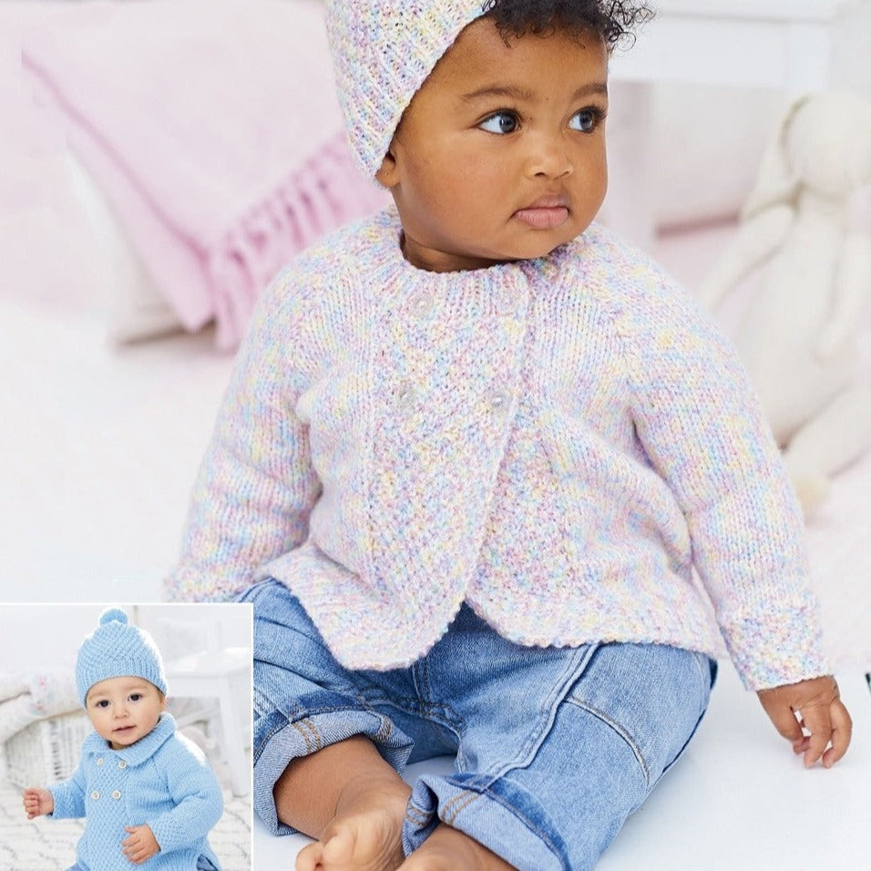 Stylecraft Baby DK Knitting Pattern 9980
