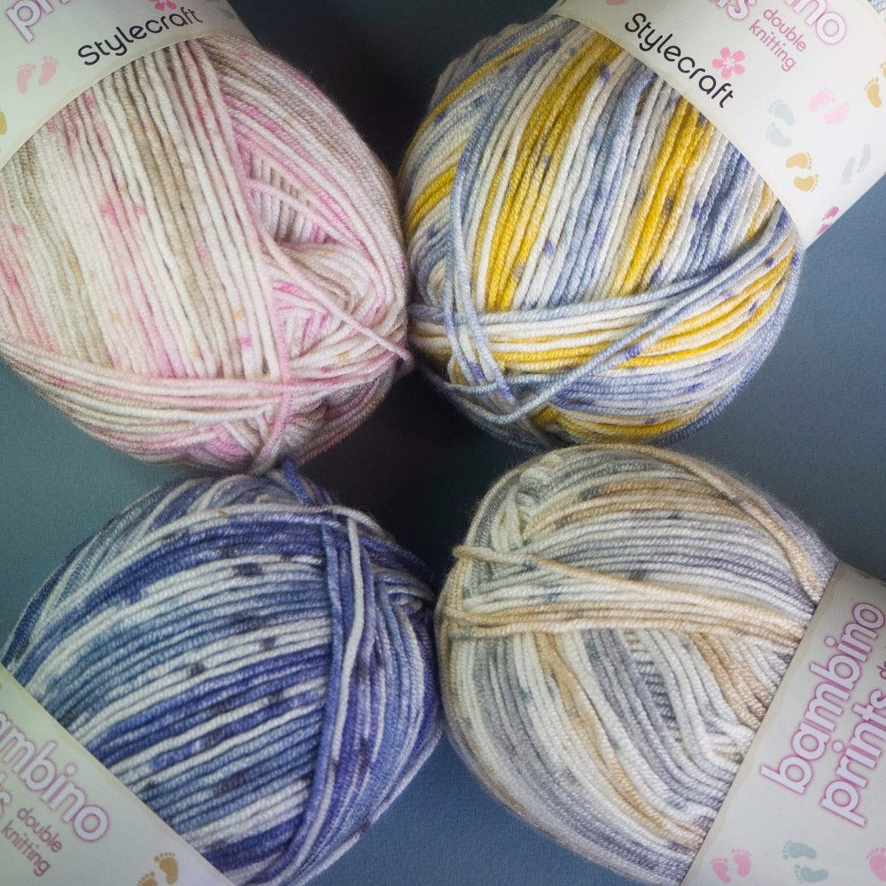 Stylecraft Bambino Prints DK Knitting Yarn