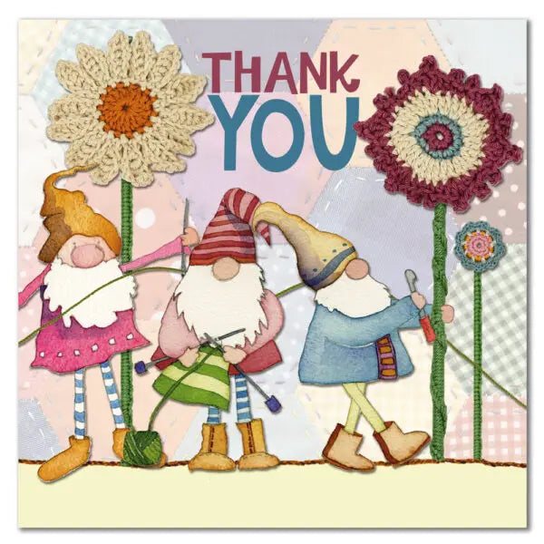 Emma Ball Thanks You Gnomes Card