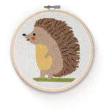 The Crafty Kit Company Craft Hedgehog The Crafty Kit Company Woodland Creatures Cross Stitch Kits