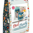 The Crafty Kit Company Craft Owl Family Needle Felting Kit