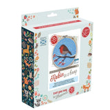 The Crafty Kit Company Craft The Crafty Kit Company Robin in a Hoop Needle Felting Kit
