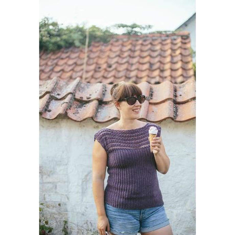 The Crochet Project Patterns Two Row Tee Simple Crochet Top Pattern