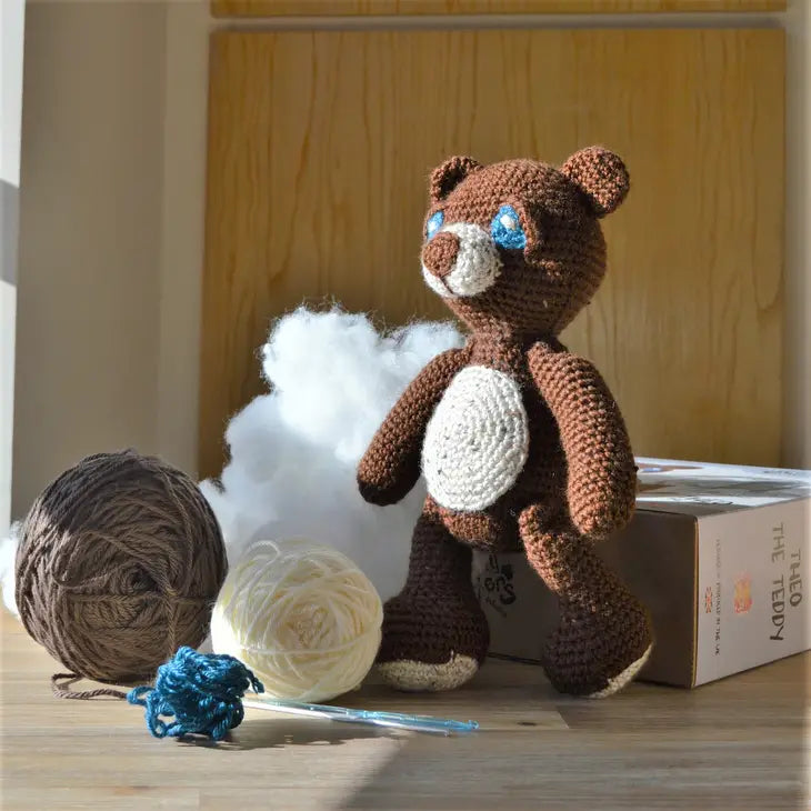 Theo the Teddy Crochet Kit