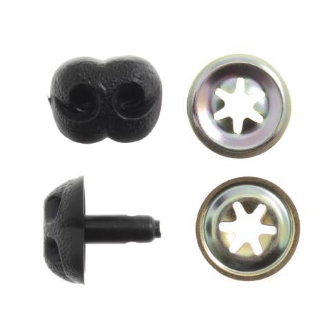 Trimits Accessories Animal / Dog Nose 18 mm Pack of 4 (TCB006) Safety Noses for Toys UK