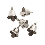 Trimits Haberdashery CB030S - 8 mm Silver 7 Pack Trimits Craft Bells