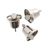 Trimits Haberdashery CB032S - 14 mm Silver 5 Pack Trimits Craft Bells