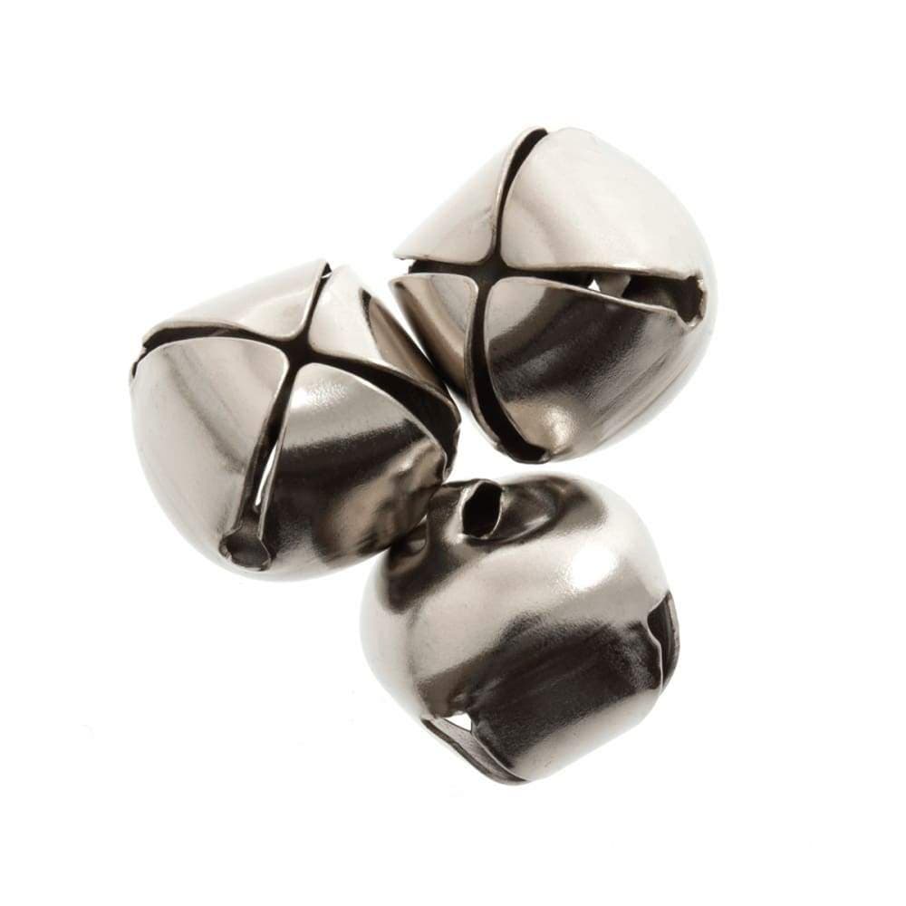 Trimits Haberdashery CB039S - Jingle Bells 20 mm Silver 3 Pack Trimits Craft Bells