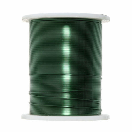 Trimits Haberdashery green Trimits Beading Wire 28 gauge 20 m