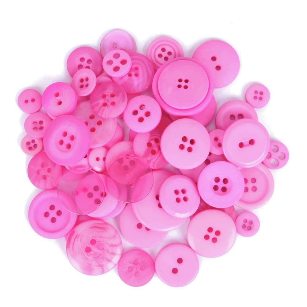 Trimits Haberdashery light pink Trimits Bag of Craft Buttons