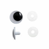 Trimits Haberdashery Safety Eyes Googly Eyes 12 mm Pack of 6 (CB017) Safety Eyes for Toy Making