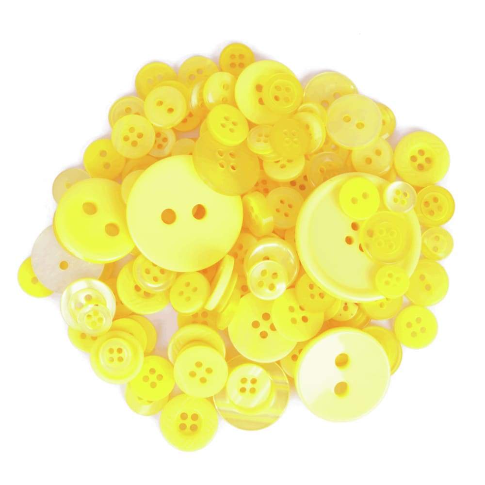Trimits Haberdashery yellow Trimits Bag of Craft Buttons