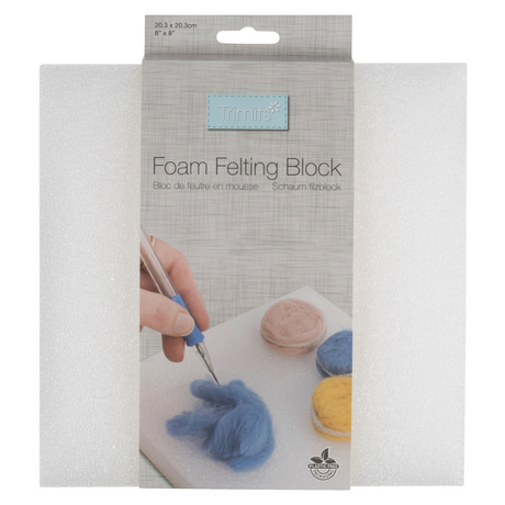 Trimits Foam Felting Block 8 inch