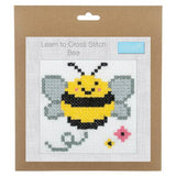 Learn to Cross Stitch Kit Bee