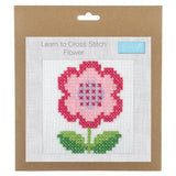 Learn to Cross Stitch Kit Flower