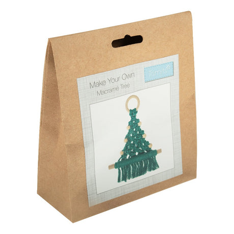 Trimits Make Your Own Macrame Christmas Tree