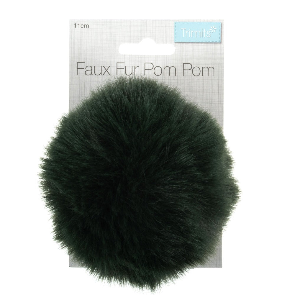 Trimits Pom Pom Dark Green