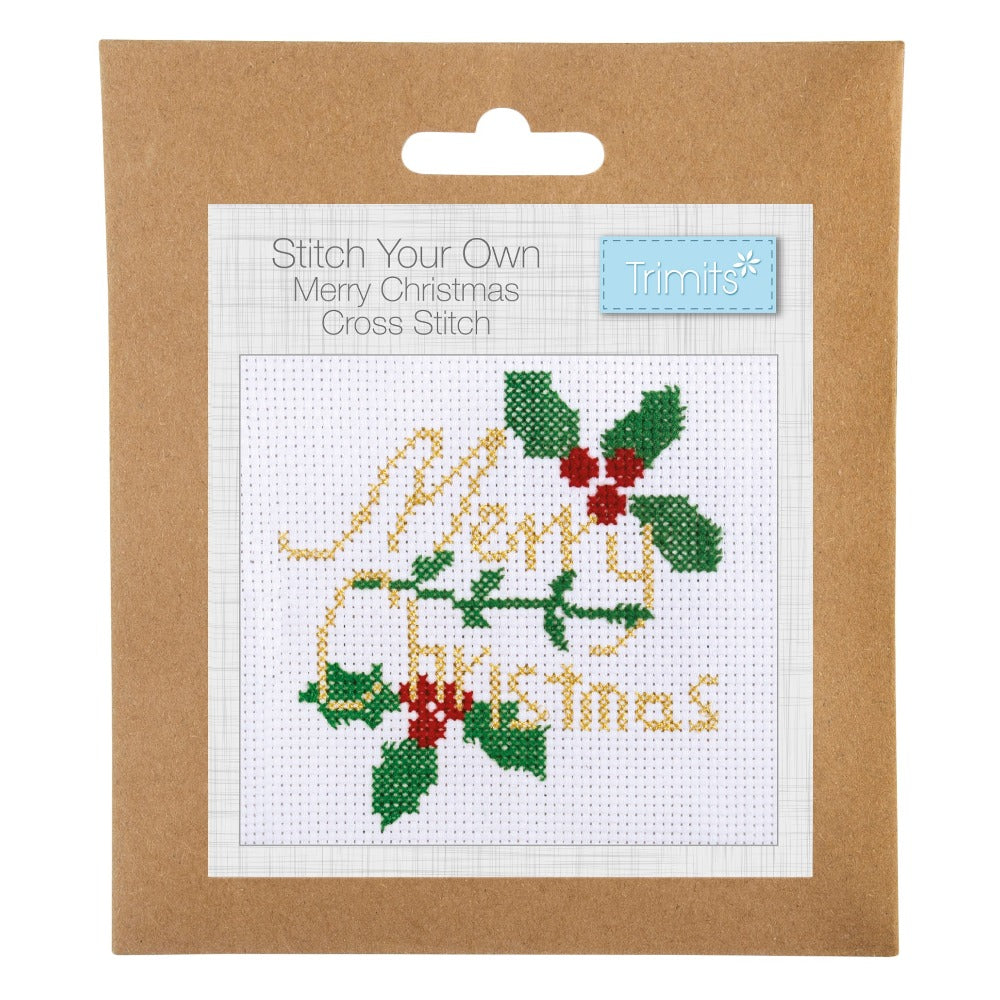 Trimits Stitch Your Own Merry Christmas