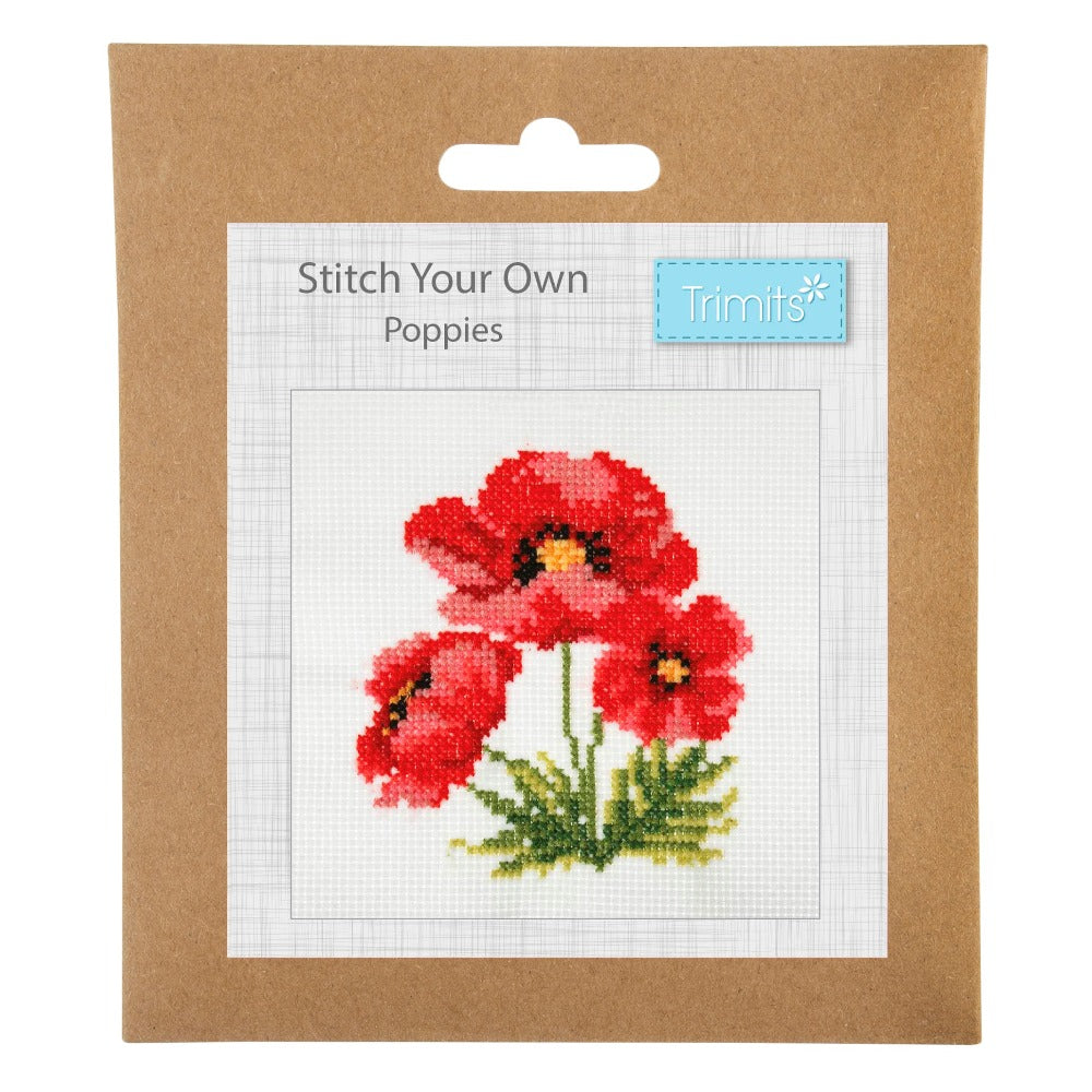 Trimits Stitch Your Own Poppies