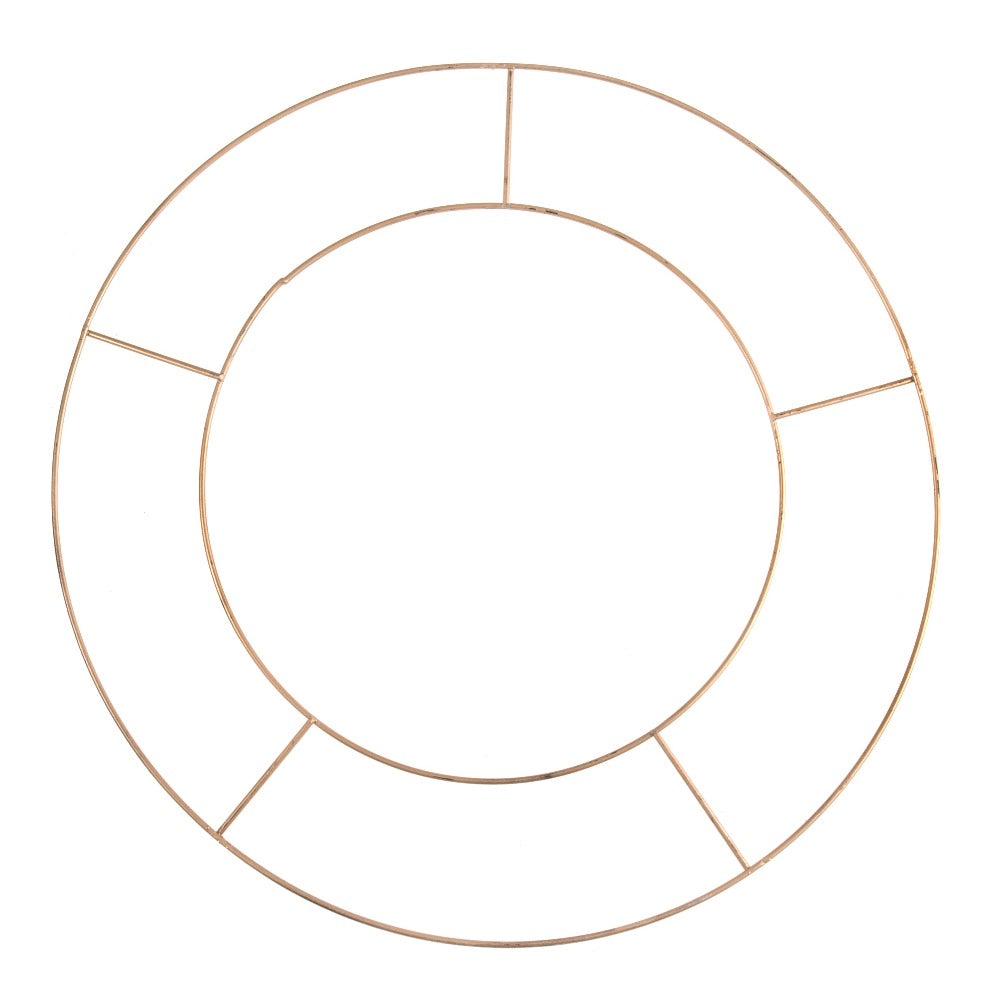 Trimits Wire Wreath Gold 20.3 cm
