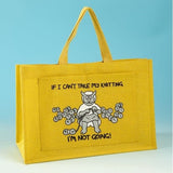 Vanessa Bee bag Yellow (JB80) Vanessa Bee Knitting Bag