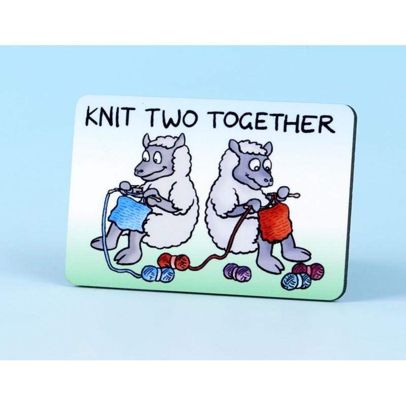 Vanessa Bee gifts Knit Two Together Vanessa Bee Fridge Magnet