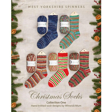 West Yorkshire Spinners book West Yorkshire Spinners Christmas Socks Collection One