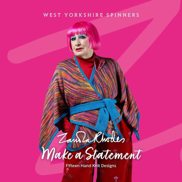 West Yorkshire Spinners book Zandra Rhodes Make a Statement