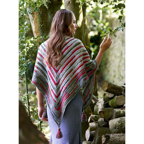 West Yorkshire Spinners Patterns West Yorkshire Spinners Holly Berry Crochet Shawl Pattern