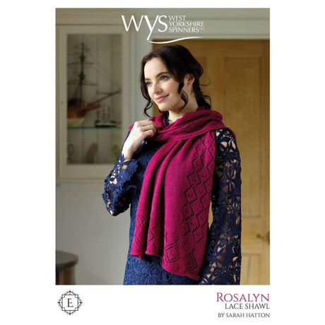 West Yorkshire Spinners Patterns West Yorkshire Spinners Rosalyn Shawl Pattern