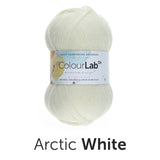 West Yorkshire Spinners Yarn Arctic White (011) West Yorkshire Spinners Colour Lab DK Knitting Yarn
