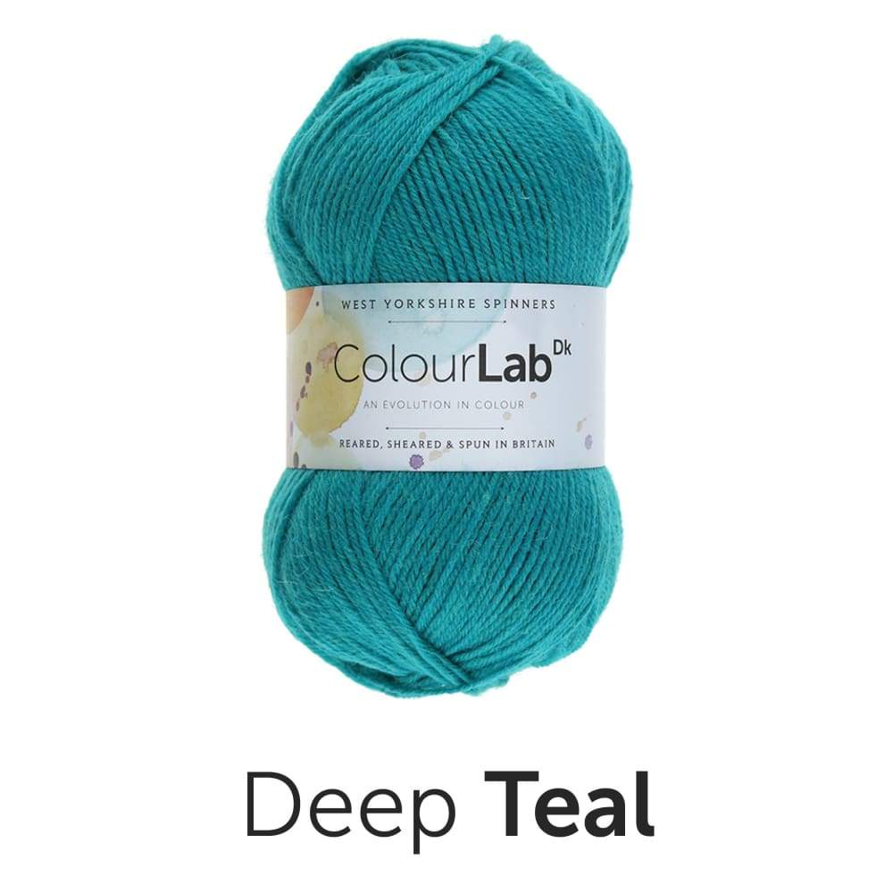 West Yorkshire Spinners Yarn Deep Teal (716) West Yorkshire Spinners Colour Lab DK Knitting Yarn