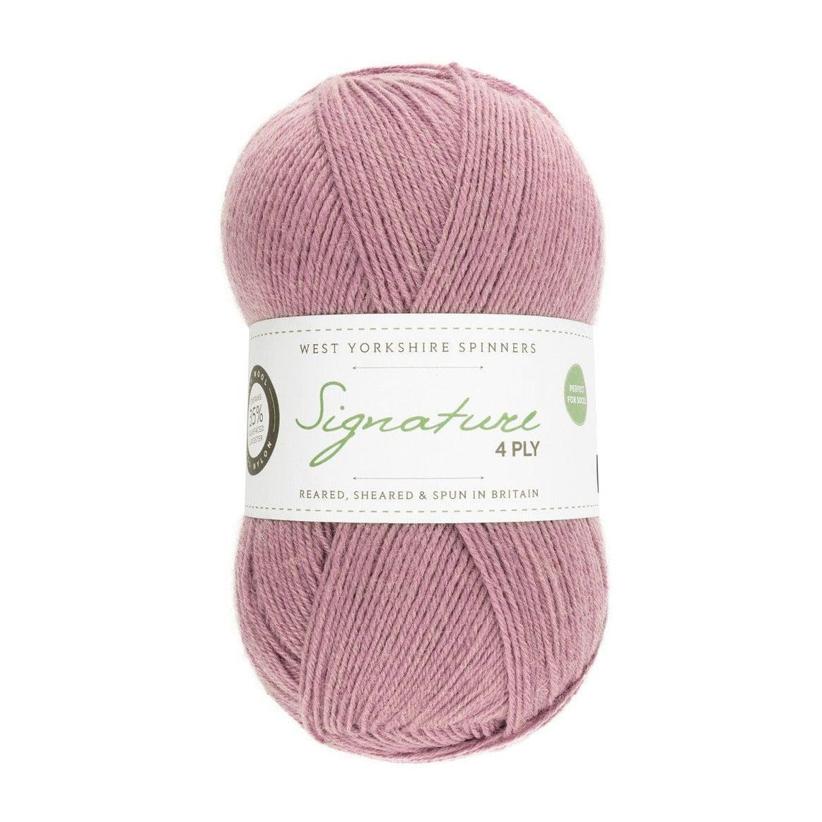 West Yorkshire Spinners Yarn Pennyroyal (530) West Yorkshire Spinners Signature 4 Ply Plain Colour Sock Yarn