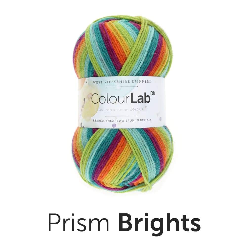 West Yorkshire Spinners Yarn Prism Brights (894) West Yorkshire Spinners Colour Lab DK Knitting Yarn