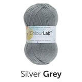 West Yorkshire Spinners Yarn Silver Grey (137) West Yorkshire Spinners Colour Lab DK Knitting Yarn