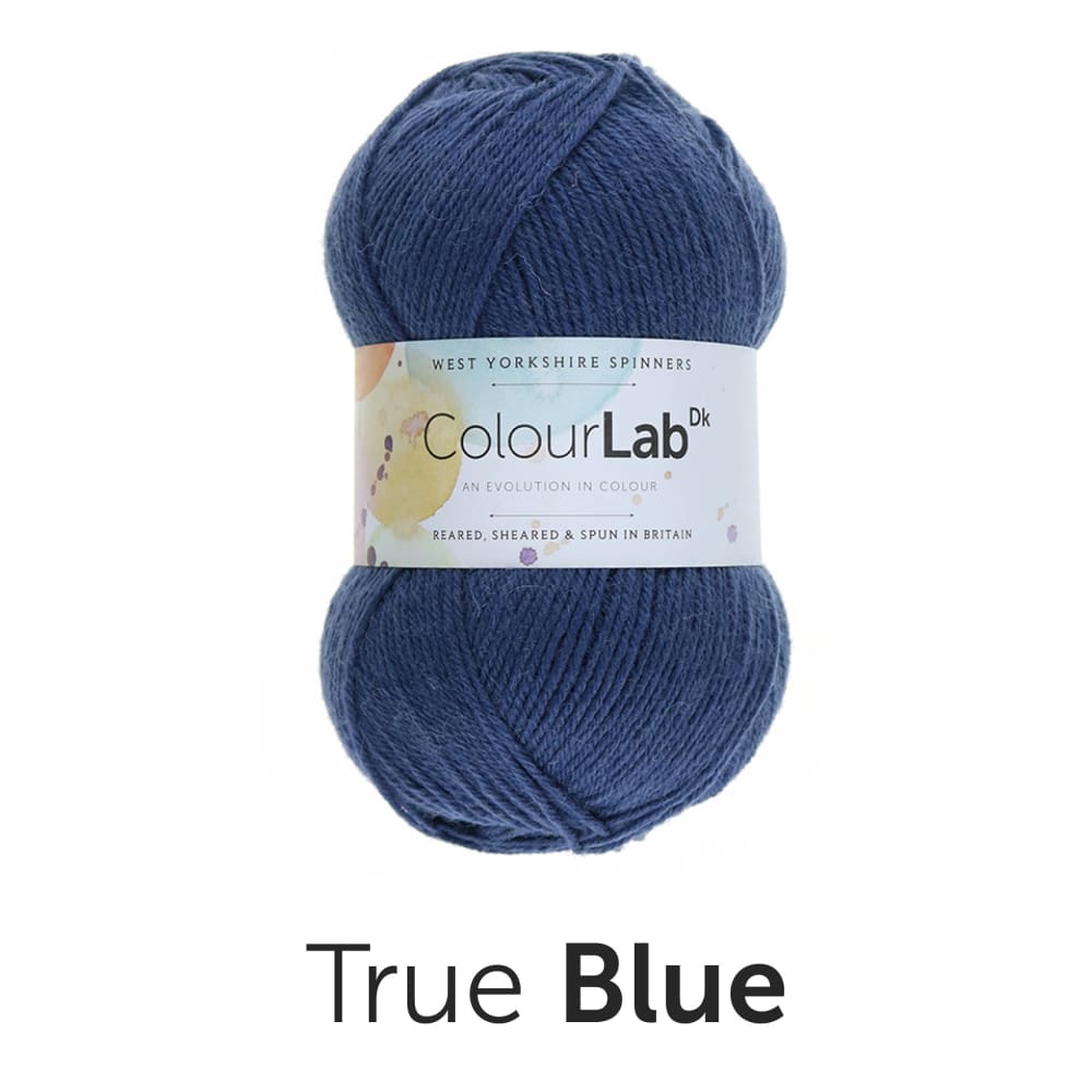 West Yorkshire Spinners Yarn True Blue (111) West Yorkshire Spinners Colour Lab DK Knitting Yarn