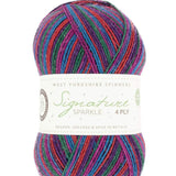 West Yorkshire Spinners Yarn Vintage Tinsel (1051) West Yorkshire Spinners Signature 4 Ply Christmas Sock Yarn