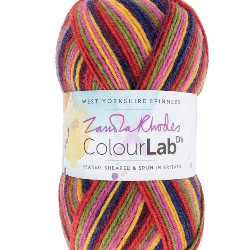 West Yorkshire Spinners Yarn Zandra's Rainbow (1033) West Yorkshire Spinners Colour Lab DK Knitting Yarn