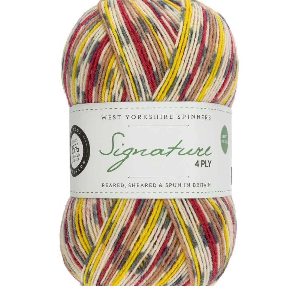 West Yorkshire Spinners Signature 4 Ply Goldfinch