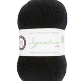 West Yorkshire Spinners Signature 4 Ply Liqourice