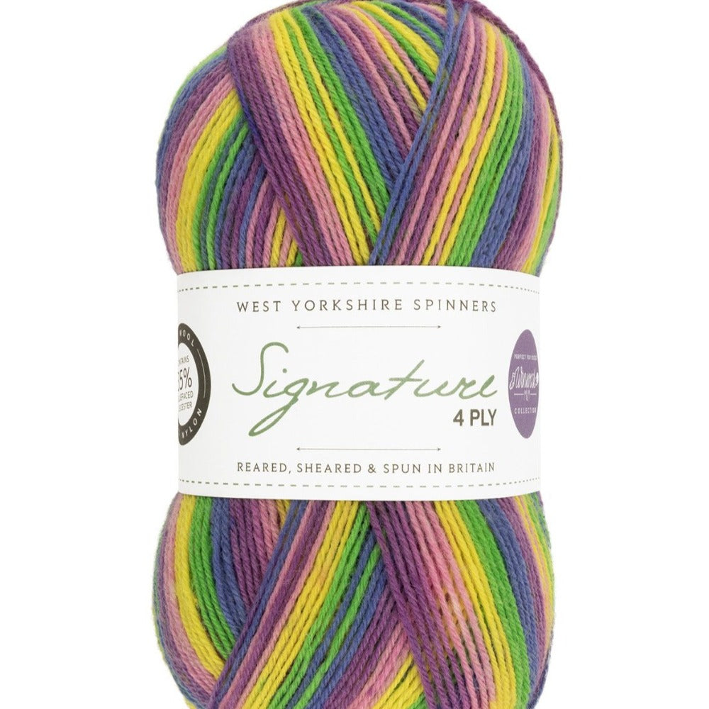 West Yorkshire Spinners Signature 4 Ply Wildflower