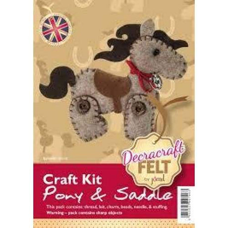 Wool n Stuff Craft Pony/Saddle Jomil Felt Kits