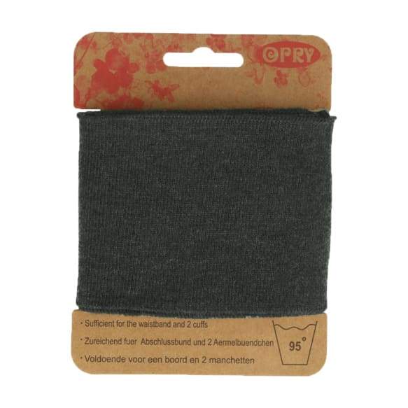 Wool n Stuff Ltd Haberdashery Grey (004) Opry Elastic Waistband and Cuffs