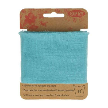 Wool n Stuff Ltd Haberdashery Turquoise (07) Opry Elastic Waistband and Cuffs