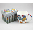 Emma Ball Woolly Puffins China Mug