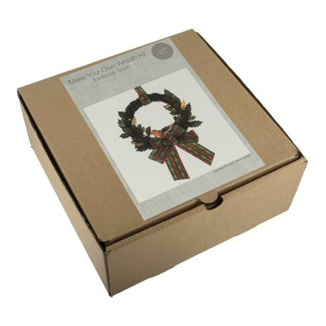 Traditional Tartan Wreath Kit Box